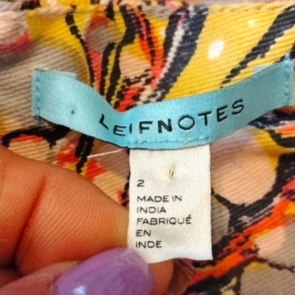 Leifnotes Woman's Multi Color Lined Mini (3 Different Pattern) Skirt, Size: 2 - Picture 10 of 12